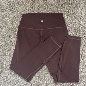 Lululemon Align Leggings In Expresso Size 10
